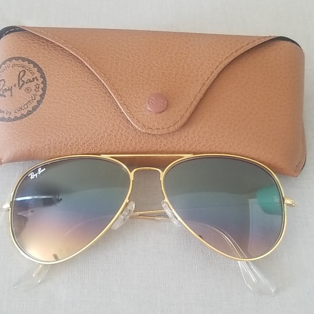 Ray-Ban sunglasses and case